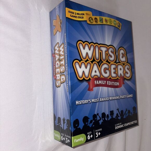 Wits & Wagers Family Edition Kid Friendly Party Game North Star Games SEALED NEW - Picture 2 of 7